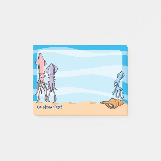 イカ漫画 ポストイット (正面)