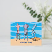 イカ漫画 ポストカード (スタンド正面)