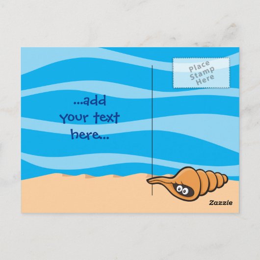 イカ漫画 ポストカード (裏面)