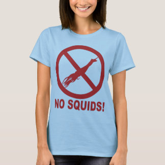 イカ無し Tシャツ