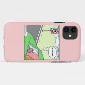 イカ立ち入り禁止ゾーン iPhone 5/5S カバー (裏面(横))