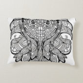 イカ顔 アクセントクッション (裏面)