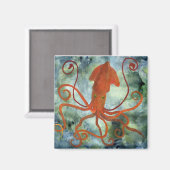 イカ マグネット (正面/裏面)