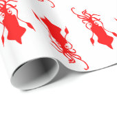 イカ ラッピングペーパー (ロールコーナー)