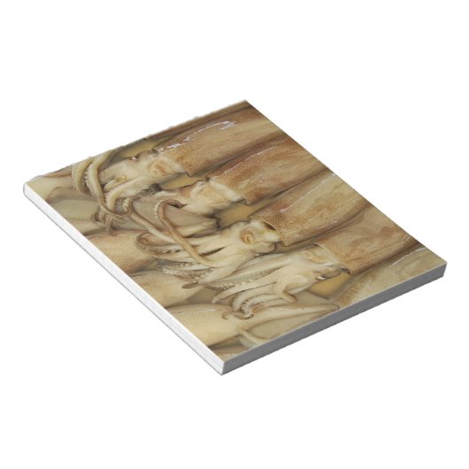 イカ – Calamari ノートパッド (アングル)