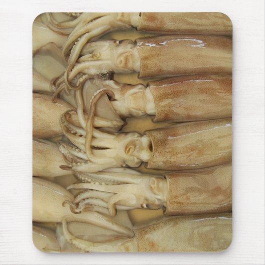 イカ – Calamari マウスパッド (正面)