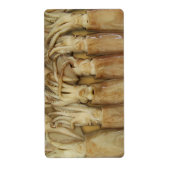 イカ – Calamari ラベル (正面)