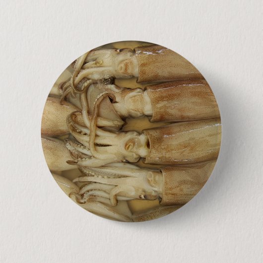 イカ – Calamari 缶バッジ (正面)