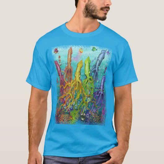 イカTシャツ Tシャツ (正面)