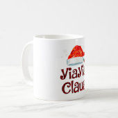 イガイアクロースティースクリスマスパジャマファム コーヒーマグカップ (正面左)