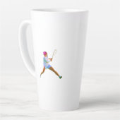 イガースイッチ カフェラテマグ (左アングル)