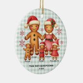 イガーブレッドファミリー・オブ・ファイヴオーナメント セラミックオーナメント (右)