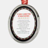 イギおもしろいリ学スの羊飼い メタルオーナメント (左)