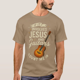 イギスとギターが関わるギタリスト クリスティ Tシャツ