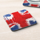 イギリカッコいいス国旗 コースター (左側)