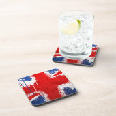 イギリカッコいいス国旗 コースター (右側)