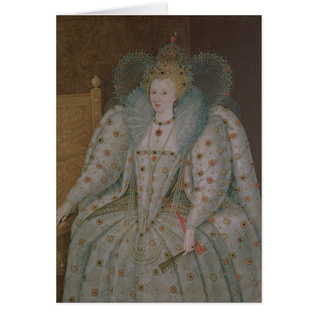 イギリスおよびアイルランドのエリザベス女王一世 (正面)