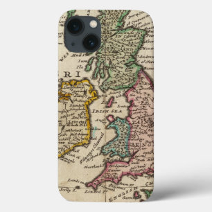 イギリスおよびアイルランドの一般図 iPhone 13ケース