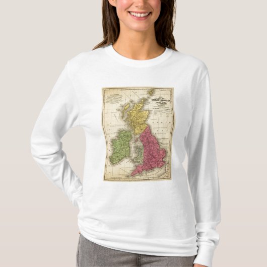 イギリスおよびアイルランド Tシャツ (正面)