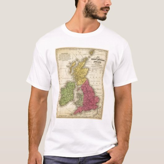 イギリスおよびアイルランド Tシャツ (正面)