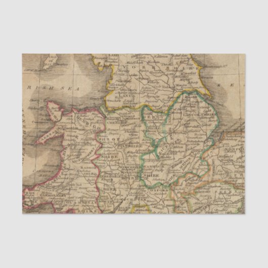 イギリスおよびウェールズ4 薄葉紙 (正面)