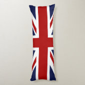 イギリスおよび米国旗 ボディピロー (裏面 (縦))