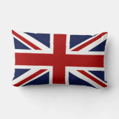 イギリスおよび米国旗 ランバークッション (裏面)