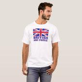 イギリスおよび誇りを持った Tシャツ (正面フル)