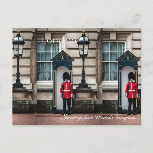 イギリスからのロンドンのハガキ統一されたー挨拶 ポストカード (正面)