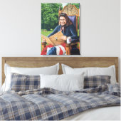 イギリスからの難民1975年 キャンバスプリント (インサイチュ (寝室))