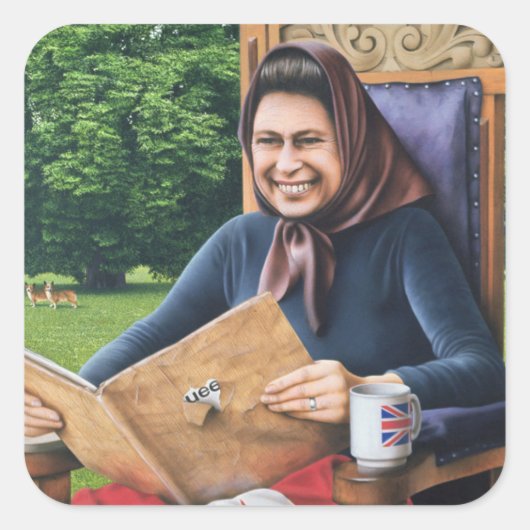 イギリスからの難民1975年 スクエアシール (正面)