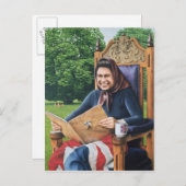 イギリスからの難民1975年 ポストカード (正面/裏面)