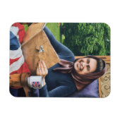 イギリスからの難民1975年 マグネット (横)