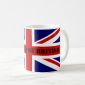 イギリスがあること誇りを持った コーヒーマグカップ (正面右)