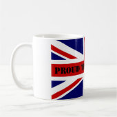 イギリスがあること誇りを持った コーヒーマグカップ (左)