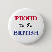 イギリスがあること誇りを持った 缶バッジ (正面)