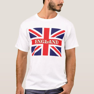 イギリスが乗ったユニオ書ンジャック国旗 Tシャツ