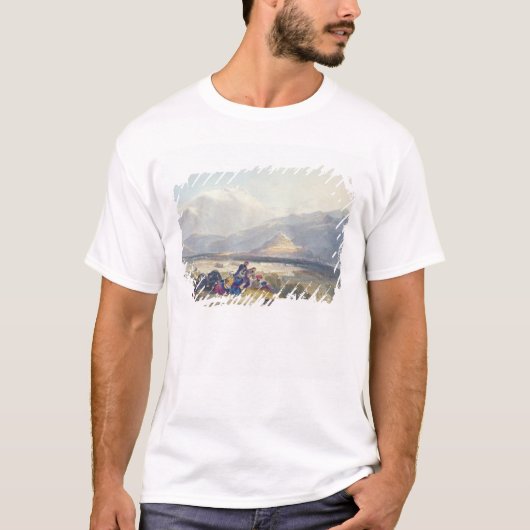 イギリスが付いているカブールのBala Hissarおよび都市はできます Tシャツ (正面)