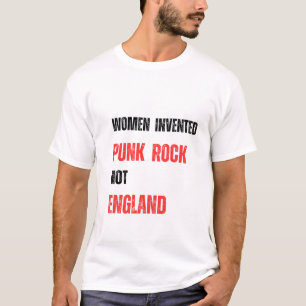 イギリスではなくパンクロックを発明した女性 Tシャツ
