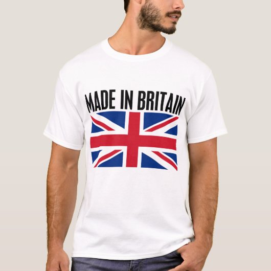 イギリスで作られる Tシャツ (正面)
