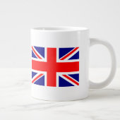 イギリスとアメリカの国旗並べて ジャンボコーヒーマグカップ (右)