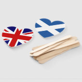 イギリスとスコットランドの旗揚げパーティー ハンドファン (組立なし)