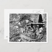 イギリスとブリッツの戦い:テムズ川の#8 ポストカード (正面/裏面)