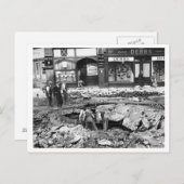 イギリスとブリッツの戦い:メンズ上の#18 ポストカード (正面/裏面)