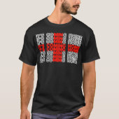イギリスに帰ってくる イングランドサッカーファン Tシャツ (正面)