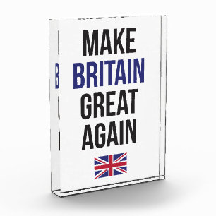 イギリスに素晴らしいイギリス第1の旗の#Brexitを再度作って下さい フォトブロック