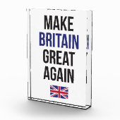 イギリスに素晴らしいイギリス第1の旗の#Brexitを再度作って下さい フォトブロック (右)
