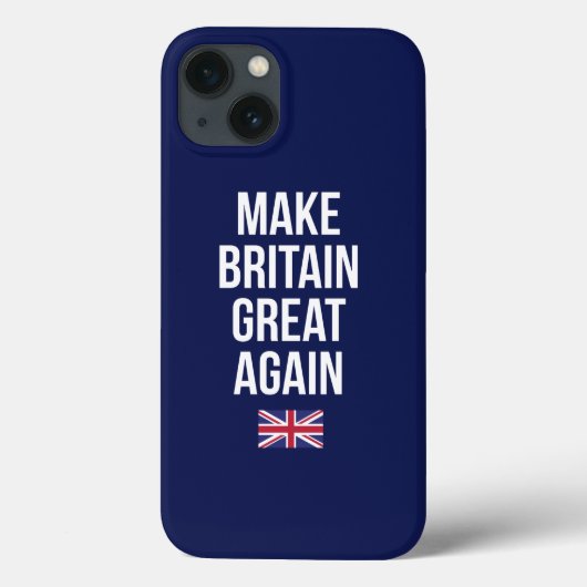 イギリスに素晴らしいイギリス第1の旗Brexitを再度して下さい Case-Mate iPhoneケース (裏面)