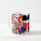 イギリスのお土産 コーヒーマグカップ (正面左)