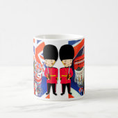 イギリスのお土産 コーヒーマグカップ (中央)